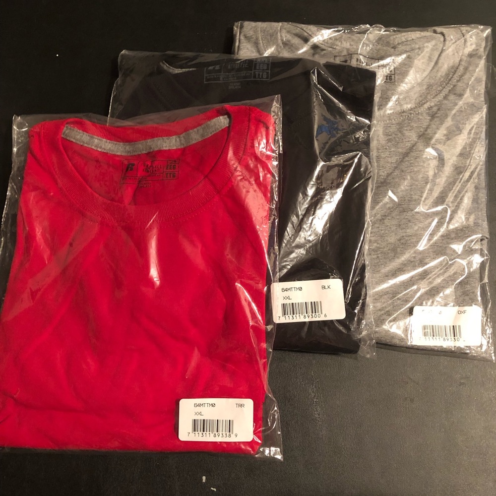 Russell Athletics Sleeveless T-Shirts Bundle